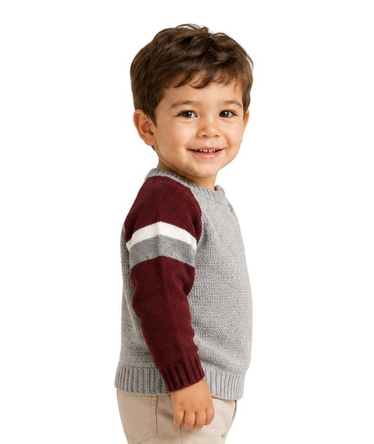 OKIE DOKIE Baby Boys Warm Designed T-Shirt