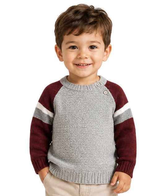 OKIE DOKIE Baby Boys Warm Designed T-Shirt