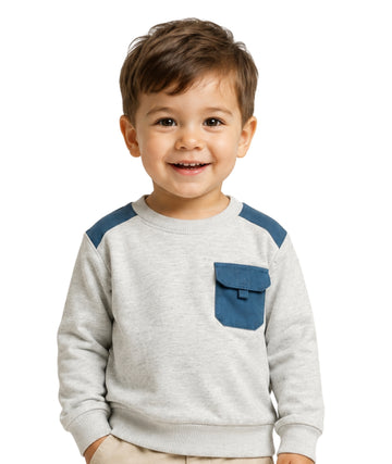 LITTLE LAD Baby Boys Designed T-SHirt