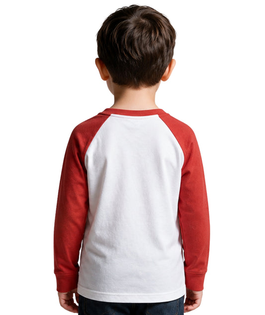 HOPE & WONDER Kids Boys “Fa La La” Front Graphic T-Shirt