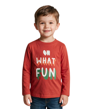 HOPE & WONDER Kids Boy Long Sleeve T-Shirt