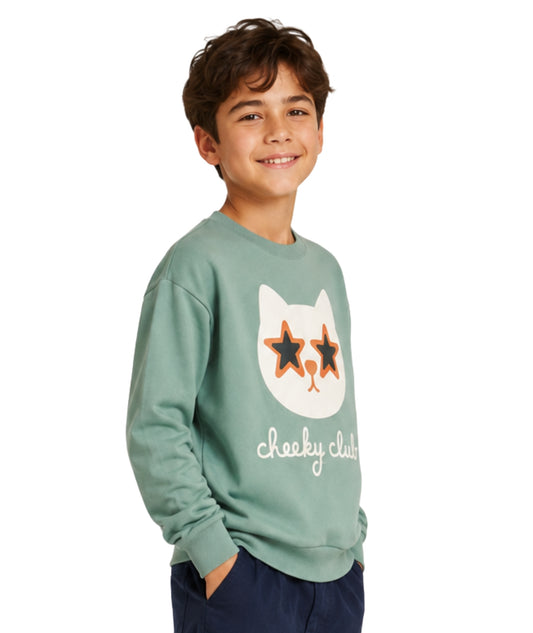 KIABI Kids Boys Graphic Long Sleeve T-Shirt
