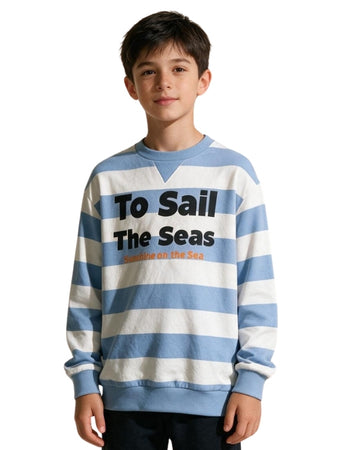 KIABI Boys Stripe Casual T-Shirt