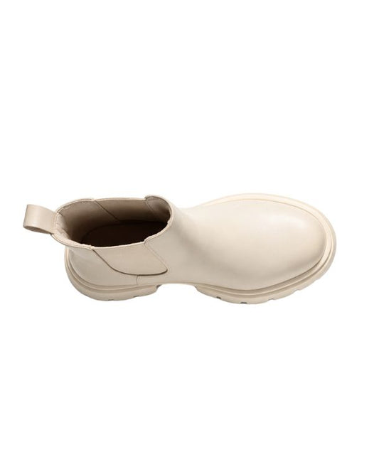 FOREVER 21 Women Smooth Leather Boot