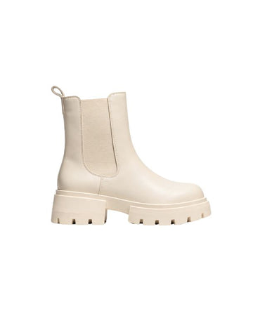 FOREVER 21 Women Smooth Leather Boot