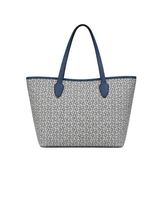 GUESS Women Monogram Tote Bag