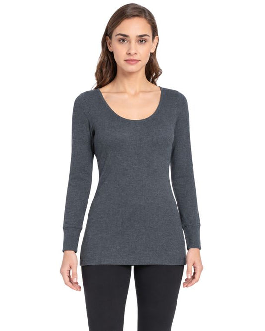 JOCKEY Women Ribbed T-Shirt