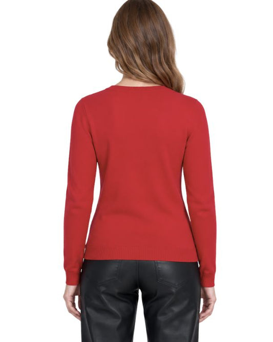 TOMMY HILFIGER Women Stripe Bear Graphic Sweater