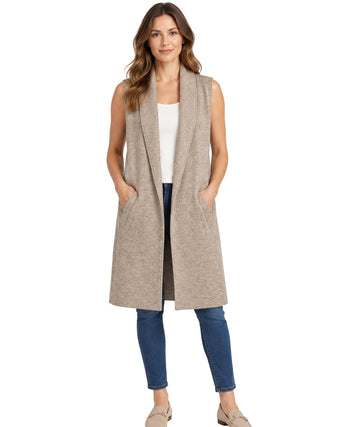CHARTER CLUB Women Sleeveless Jacket