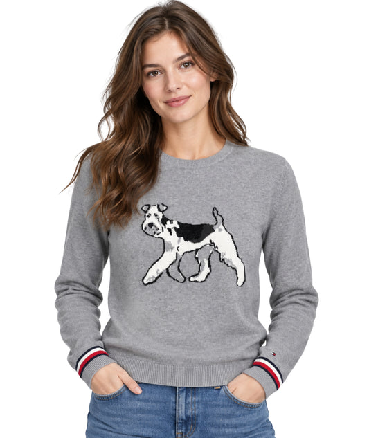 TOMMY HILFIGER Women Dog Print T-Shirt