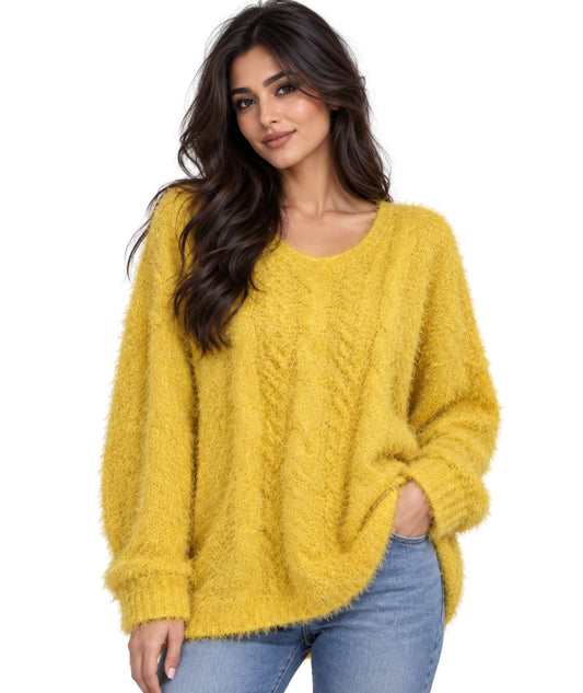 ENCUENTRO Women Fluffy T-Shirt