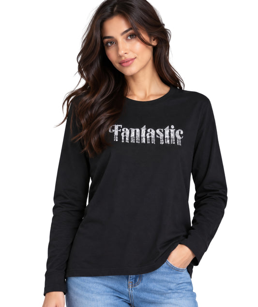 ENCUENTRO Women Casual Long Sleeve T-Shirt