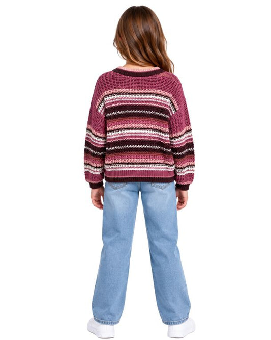 THEREABOUTS Girl Striped Knit Sweater