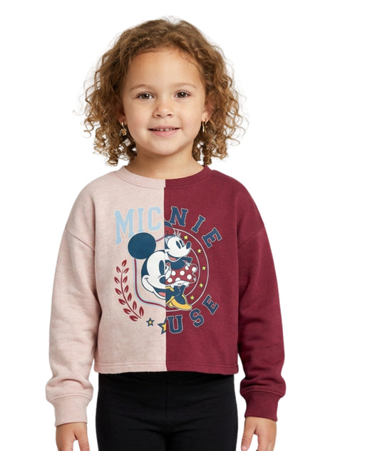 DISNEY Kids Girls MICKEY MOUSE Designed T-Shirt
