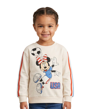 DISNEY Kids Girls MINNIE MOUSE Sweater