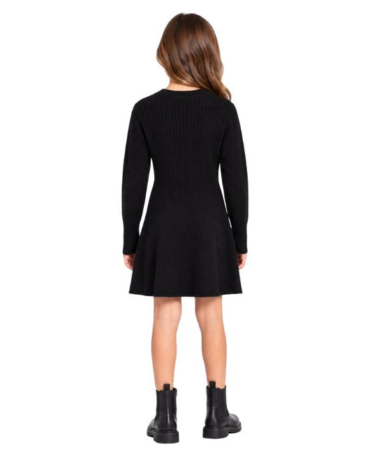 AQUA Girls Stylie Fitted Dress
