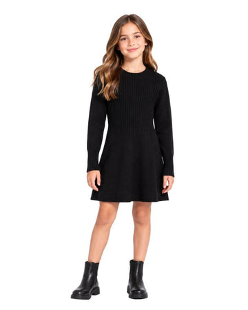 AQUA Girls Stylie Fitted Dress