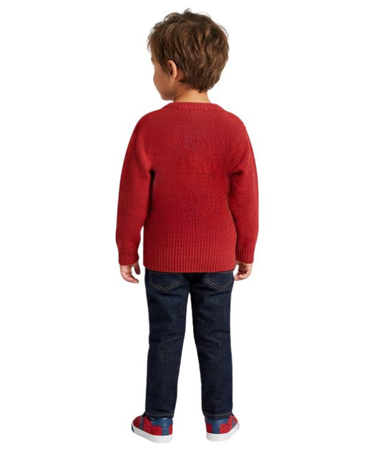 Boys Spiderman Graphic Sweater