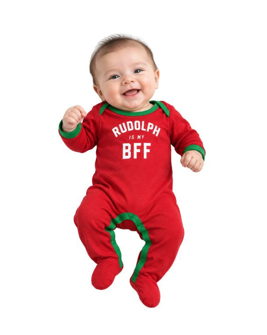 NORTH POLE Baby Boys Rudolph Jumpsuit