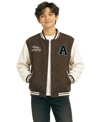 Kids Boys Ribbed Jacket