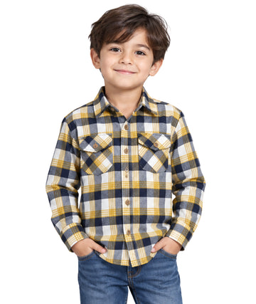 SOVEREIGN CODE Kids Boys Long Sleeve Shirt