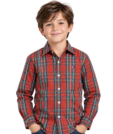 TOMMY HILFIGER Kids Boys Designed Short