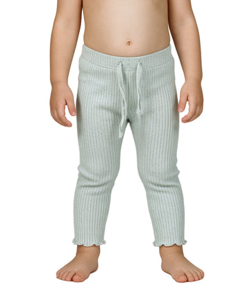 KIBI Baby Girl Ribbed Pant