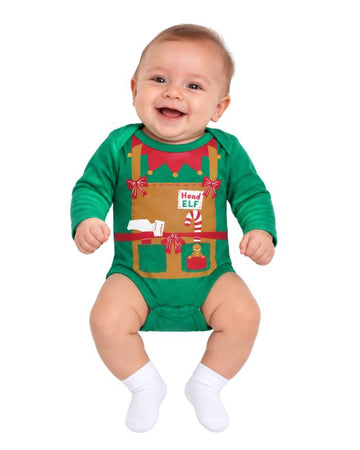 OLD NAVY Baby Boys Head Elf Jumpsuit