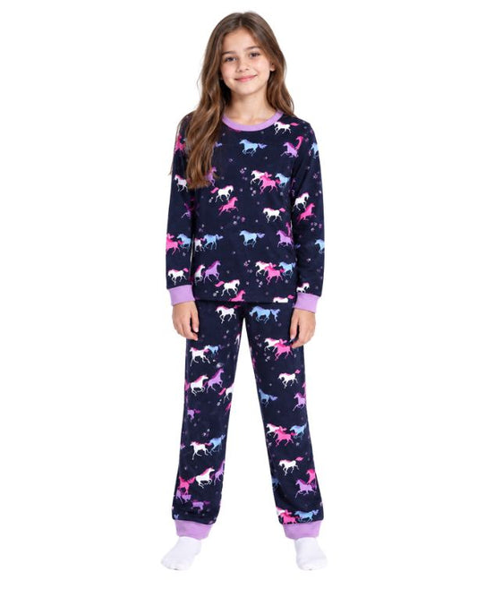 FISH STIX Girls Unicorn Graphic Pyjama Set