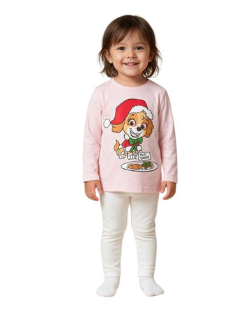 PAW PATROL Baby Girls  Holiday Character Graphic T-Shirt