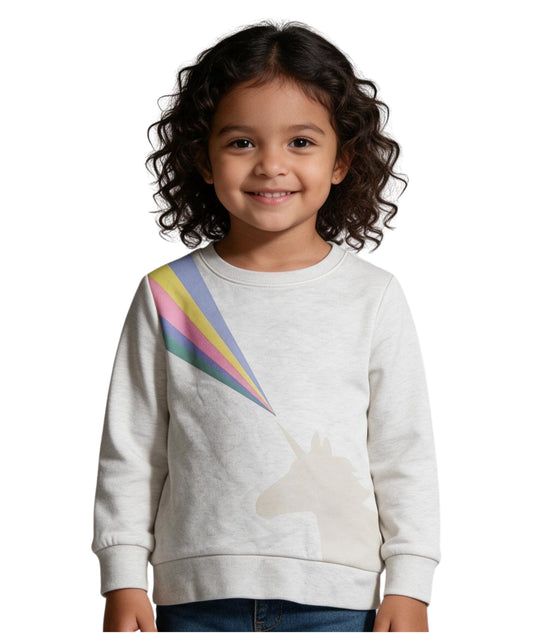 THERE ABOUTS Kids Girls Unicorn T-Shirt