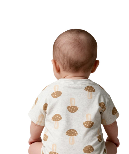 OKIE DOKIE Baby Girls Mushroom T-Shirt