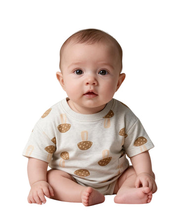 OKIE DOKIE Baby Girls Mushroom T-Shirt