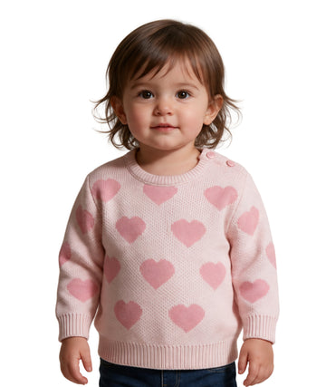 COZY CLUB Baby Girls Printed T-Shirt