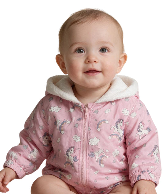 Baby Girl Unicorn Jacket
