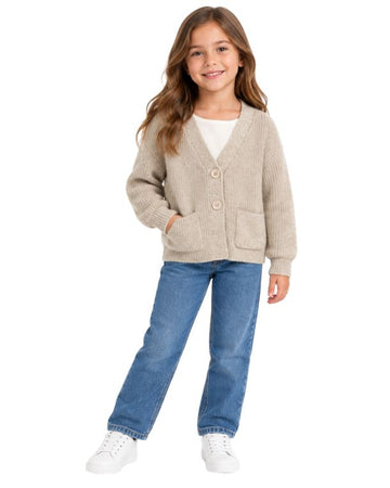 COPPER KEY Girls Cozy Textured Jacket
