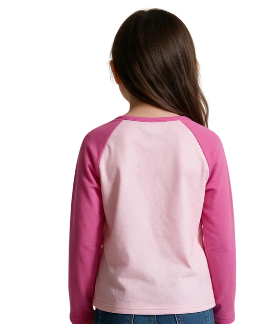 BARBIE Kids Girls Winter Graphic T-Shirt