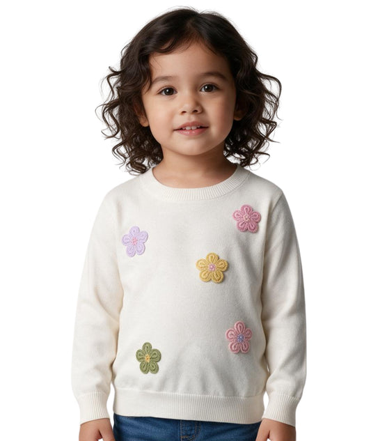 LILT Baby Girls Floral T-Shirt