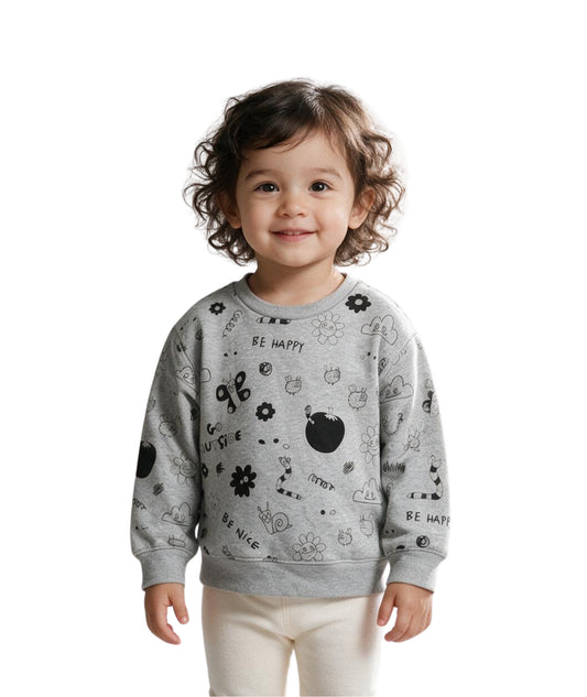 OKIE DOKIR Baby Girls Printed T-Shirt
