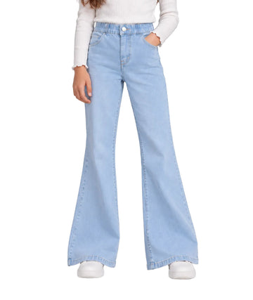 KIABI Kids Girls Flare Leg Jeans