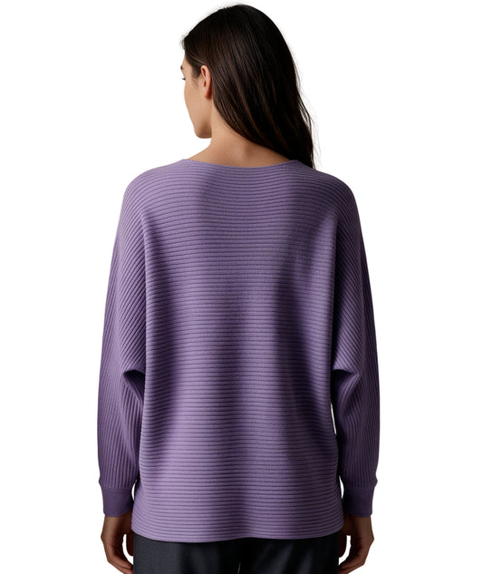 ENCUENTRO Women Soft Ribbed T-Shirt
