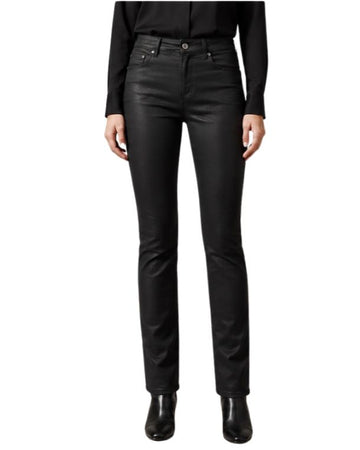 ENCUENTRO Women Subtle Coated Pant