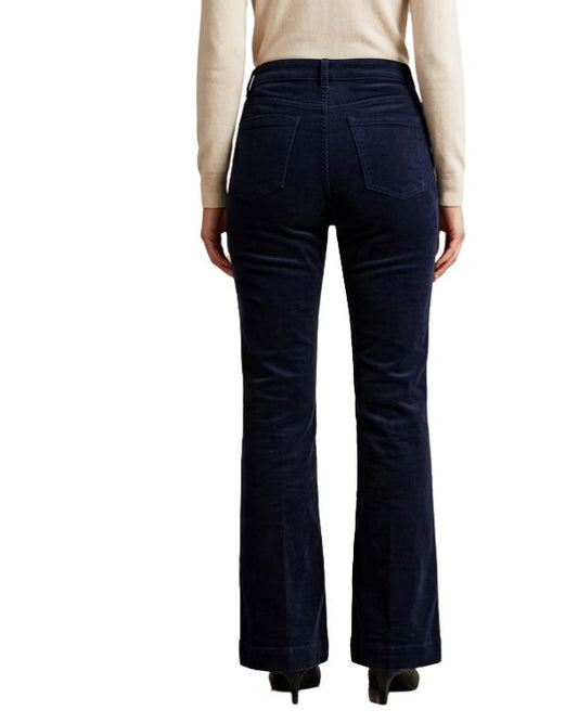 ENCUENTRO Women Ribbed Flare Pant