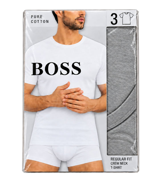 BOSS Men Soft Undershirt 3 Pcs