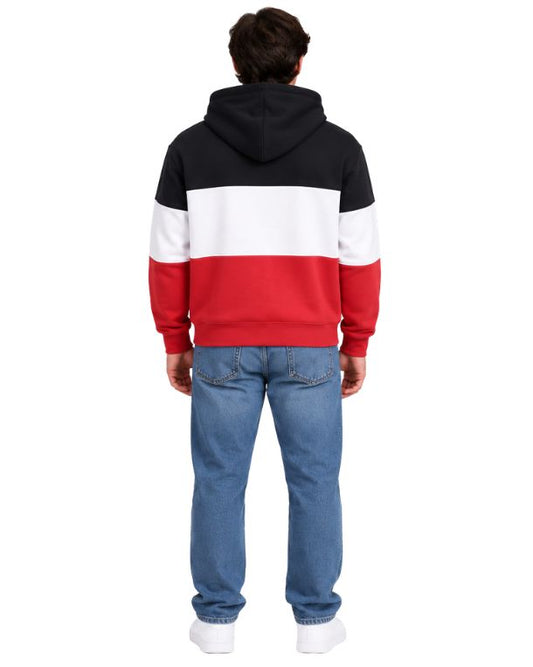 FILA Men Color Block Hoodie