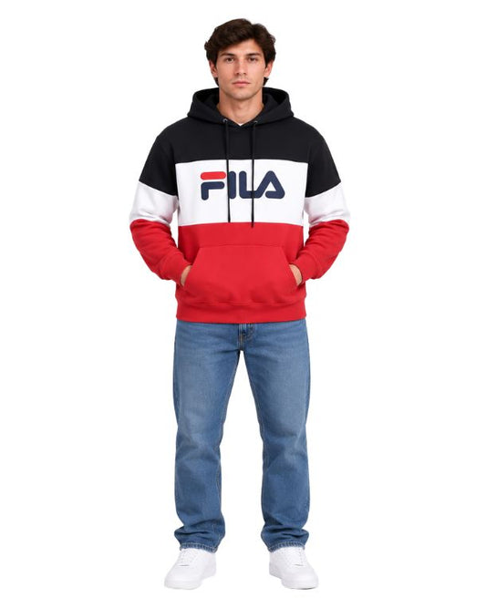 FILA Men Color Block Hoodie