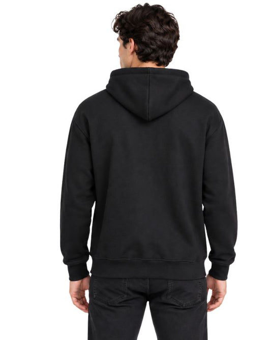 FILA Men Logo Stripe Accents Hoodie