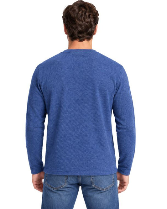 PENGUIN Men Textured Fabric T-Shirt