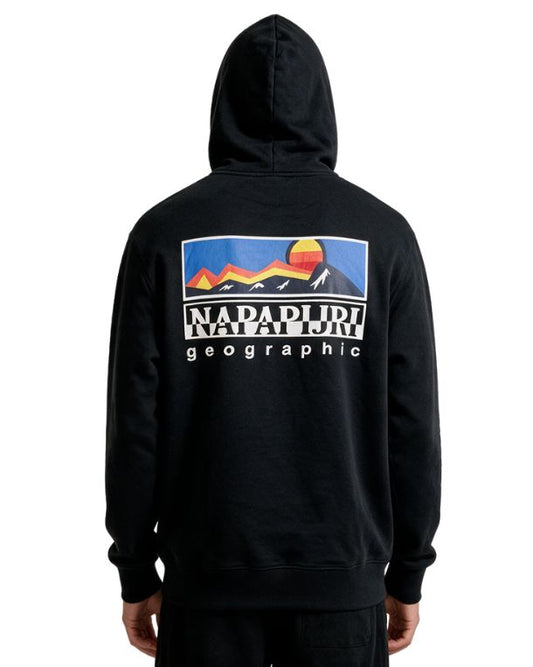 NAPAPIJRI Men Colorful Mountain Back Graphic