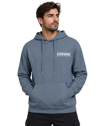 NAPAPIJRI Men Back Graphic Hoodie